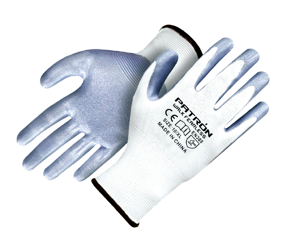 PU Coated Knitted Gloves in Dubai