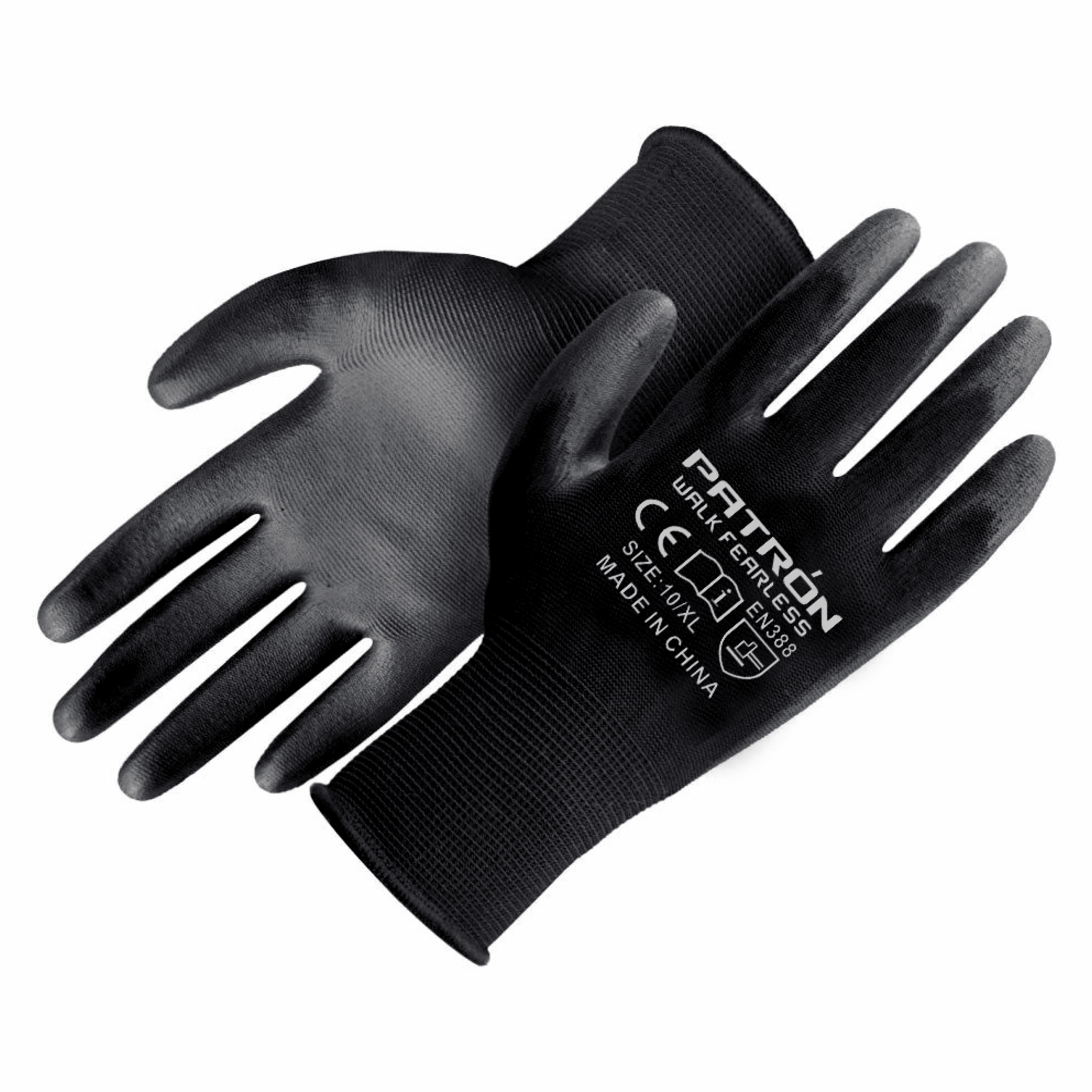 PU Coated Knitted Gloves in Dubai