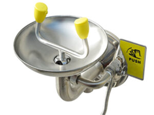 STAINLESS STEEL EYE WASH WALL MOUNTED