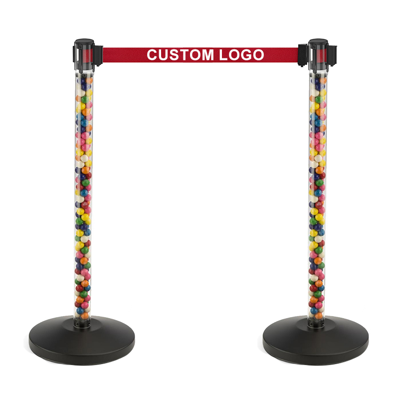 CLEAR RETRACTABLE BARRIER