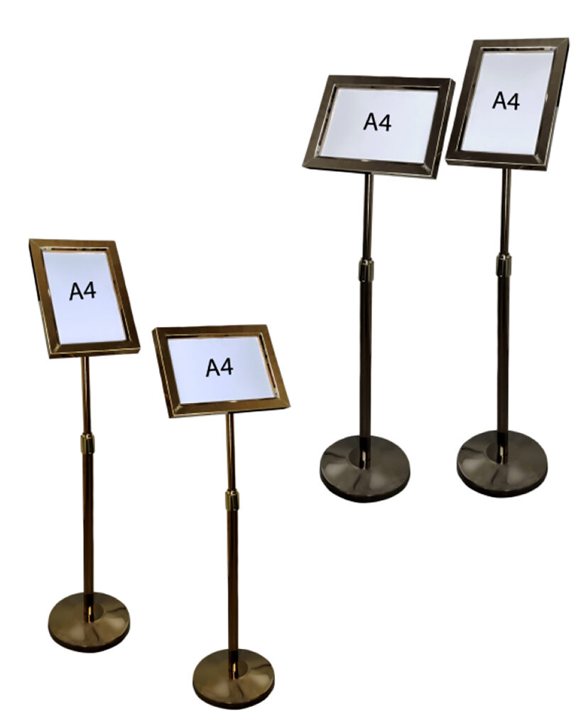 HEAVY BASE GOLDEN AND SILVER