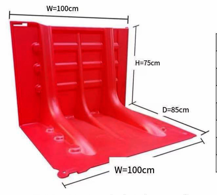 Flood barriers in dubai