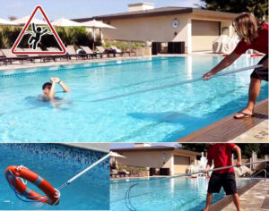 LIFEGUARD HOOK WITH TELESCOPIC POLE - (JGR3 / JGR5)